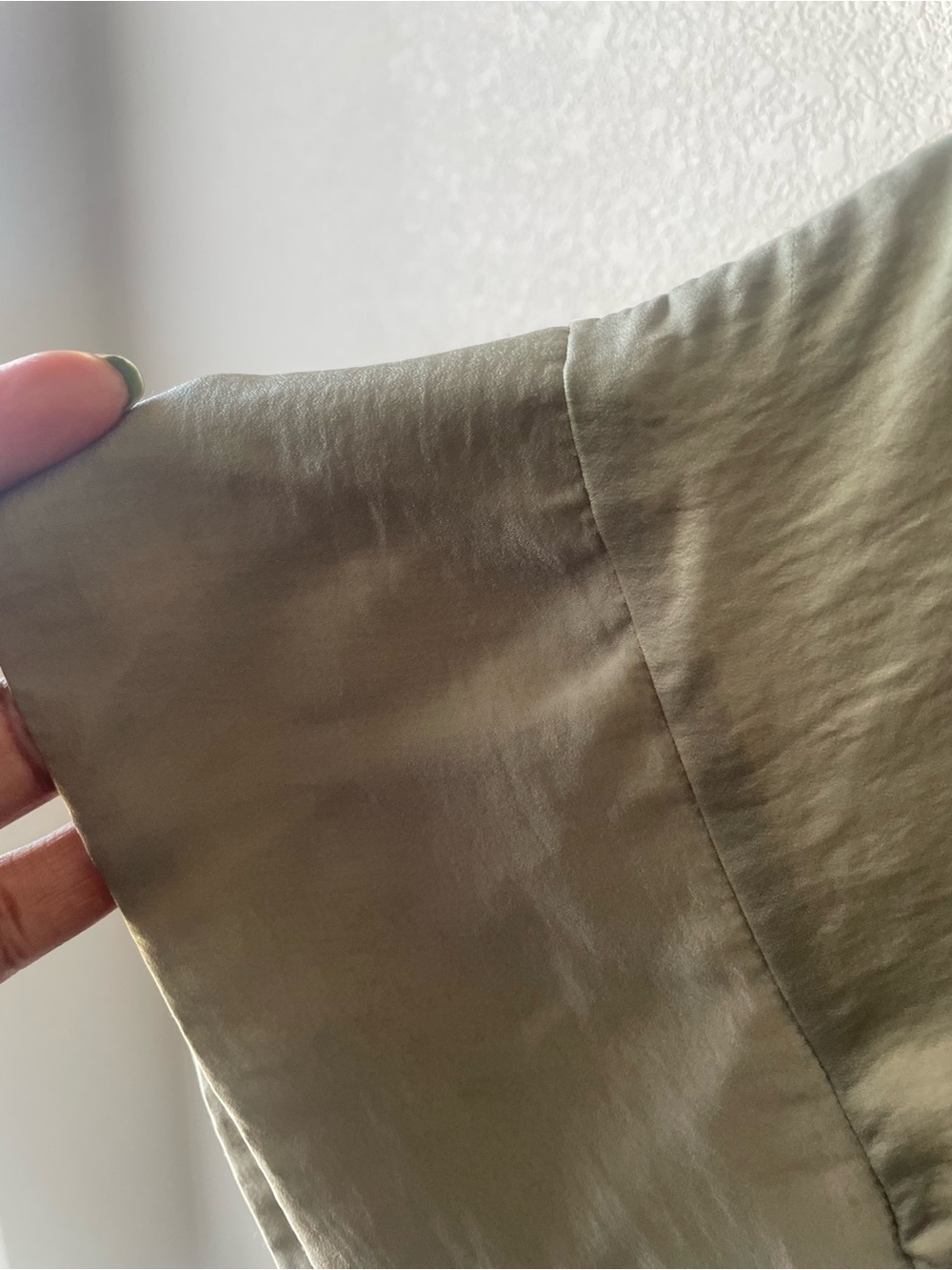 GGO Olive Relaxed Button-Down Tunic Shirt - Picture 5 of 8